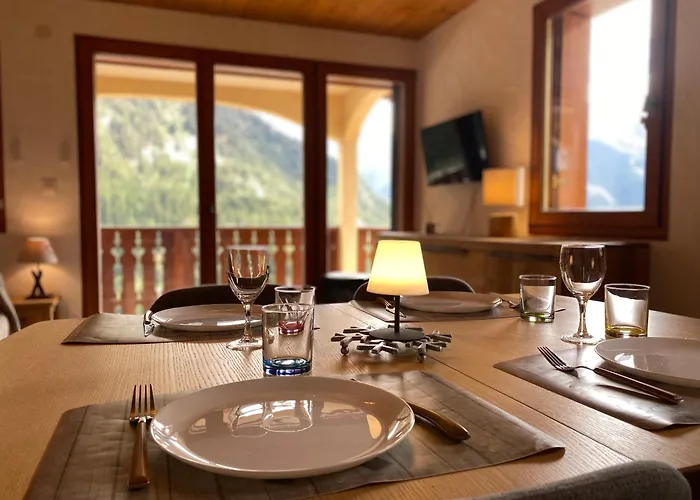 Les 4000 - Vue A Couper Le Souffle, Charme Montagnard Et Confort Moderne Pour 4 A 6 Personnes A 200m Des Pistes *