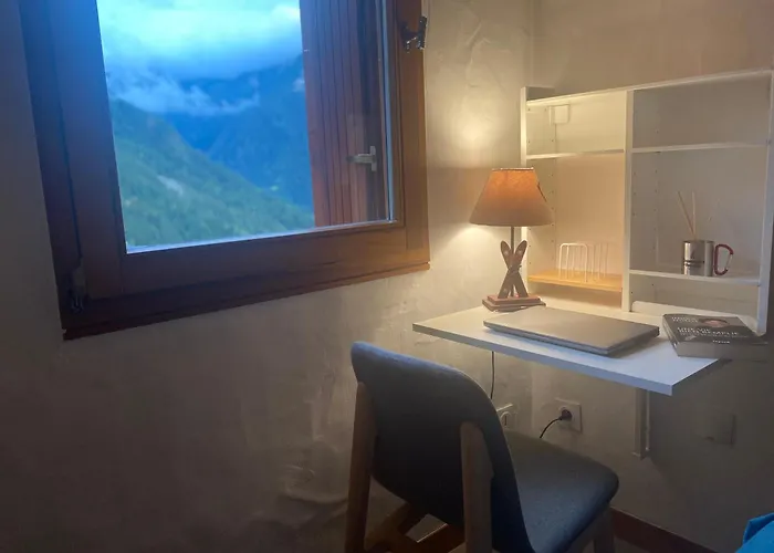 Les 4000 - Vue A Couper Le Souffle, Charme Montagnard Et Confort Moderne Pour 4 A 6 Personnes A 200m Des Pistes Апартаменты *