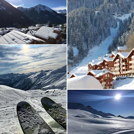 Les 4000 - Vue A Couper Le Souffle, Charme Montagnard Et Confort Moderne Pour 4 A 6 Personnes A 200m Des Pistes 아파트 라 플라뉴