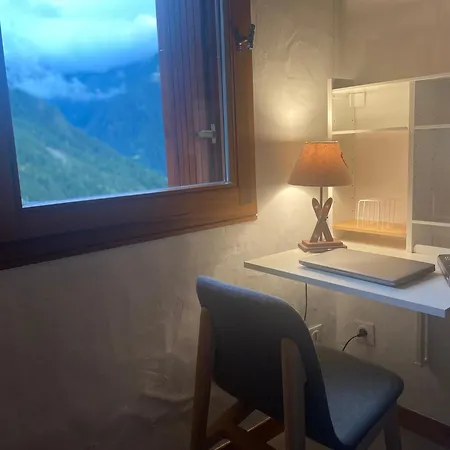 Les 4000 - Vue A Couper Le Souffle, Charme Montagnard Et Confort Moderne Pour 4 A 6 Personnes A 200m Des Pistes 아파트 *