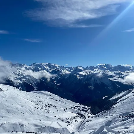 아파트 Les 4000 - Vue A Couper Le Souffle, Charme Montagnard Et Confort Moderne Pour 4 A 6 Personnes A 200m Des Pistes *