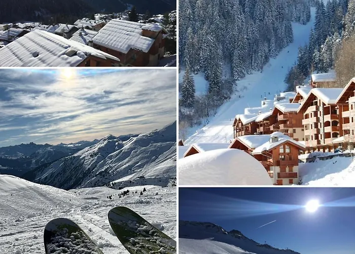 Les 4000 - Vue à Couper Le Souffle, Charme Montagnard Et Confort Moderne Pour 4 à 6 Personnes à 200m Des Pistes Appartamento La Plagne