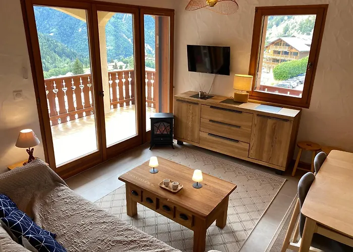 Les 4000 - Vue à Couper Le Souffle, Charme Montagnard Et Confort Moderne Pour 4 à 6 Personnes à 200m Des Pistes *